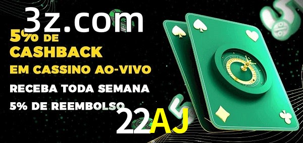 Promoções do cassino ao Vivo 22AJ